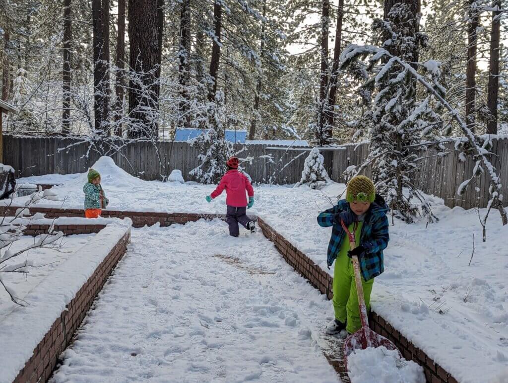 Going to see snow is our favorite roadtrip in the winter