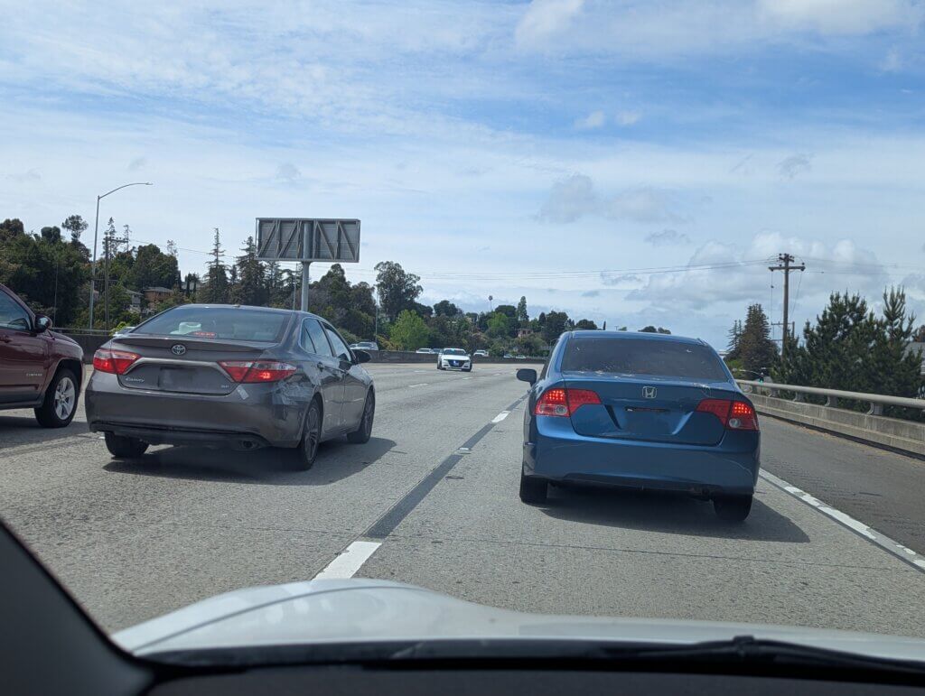 Random traffic stop that led to over an hour commute