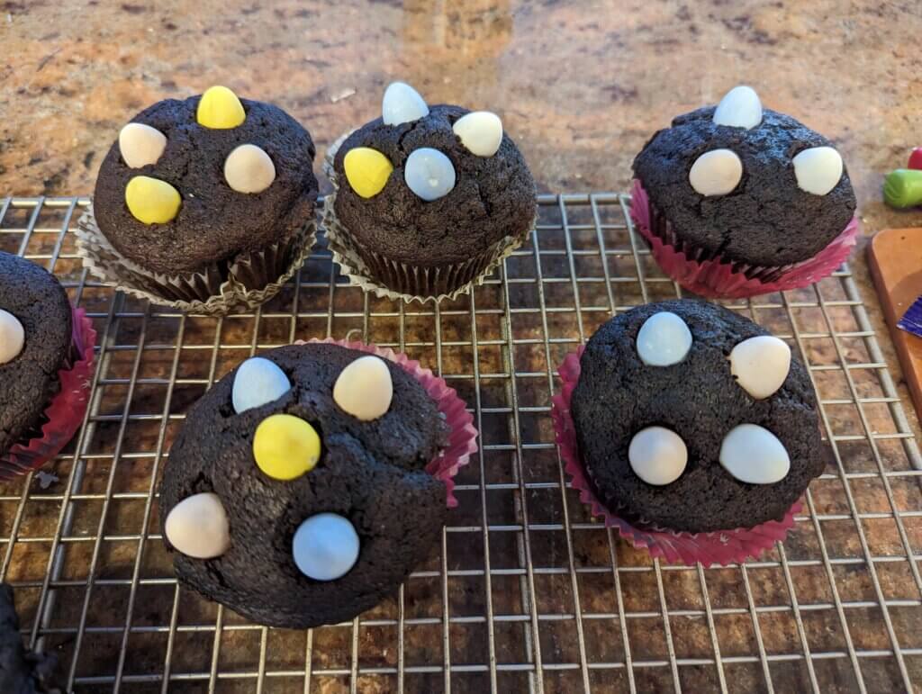 Sourdough cupcakes without frosting - One of my kids can't have frosting