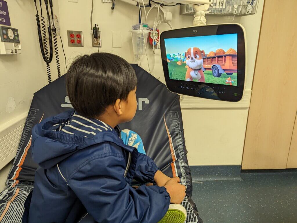 Paw Patrol was the best company at the ER