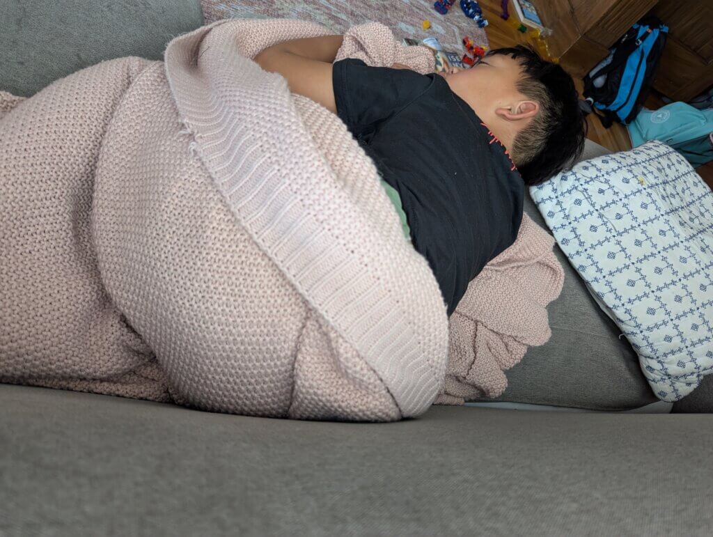 The sickness doesn't seem to ever leave our house